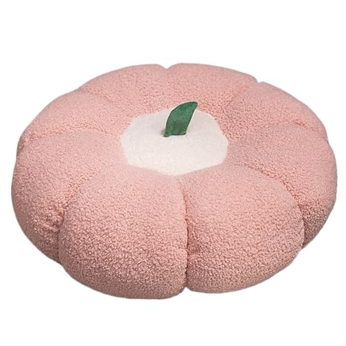 KUKUShining Kürbis Plüschtier, Weiches Süßes Gefülltes Kissen Plüschtier for Kinder Weihnachten Ostern Geburtstagskissen Geschenksofa(Light pink,50cm/19.6in) von KUKUShining