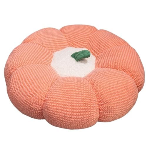 KUKUShining Kürbis Plüschtier, Weiches Süßes Gefülltes Kissen Plüschtier for Kinder Weihnachten Ostern Geburtstagskissen Geschenksofa(Orange,45cm/17.7in) von KUKUShining