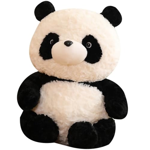 KUKUShining Kuscheliges Panda Plüschtier, Kuscheltiere Angst Weiche Plüschtiere Umarmungskissen Puppe Kinder Mädchen Jungen(25cm/9.8in) von KUKUShining