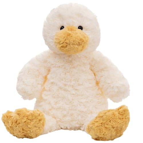 KUKUShining Kuscheltiere In Form Einer Ente, Weiches Plüschspielzeug Kuscheliges Plüschtier Kuschelkissen Kinder Mädchen Valentinstag(33cm/13in) von KUKUShining