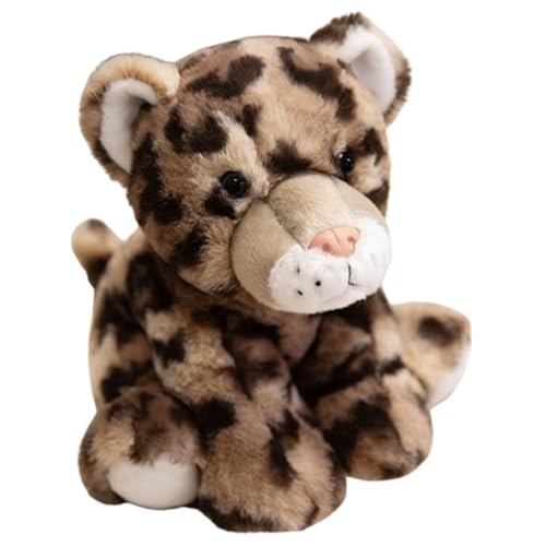 KUKUShining Leoparden Plüsch, Kuschelige Stofftier Puppe Flauschiges Kawaii Geparden Plüschtier Als Geburtstags Valentinstagsgeschenk KUKUShining Leoparden Plüsch, Kuschelige Stofftier Puppe Flauschiges Kawaii Geparden Plüschtier Als Geburtstags Valentinstagsgeschenk von KUKUShining