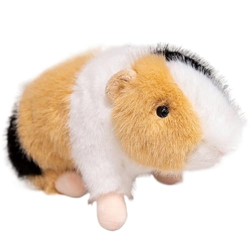 KUKUShining Meerschweinchen Plüschtier, Süßes Weiches Hamster Kuscheltier Plüschkissen Puppen for Kindergeburtstagsgeschenke(Brown,15cm/5.9in) von KUKUShining