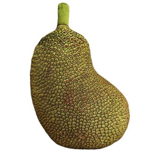 KUKUShining Obst Plüsch, Gefälschte Früchte Künstliches Apfelkissen Wassermelonen Dekokissen Plüsch Spielzeug Für Die Küchendekoration(Jackfruit) von KUKUShining