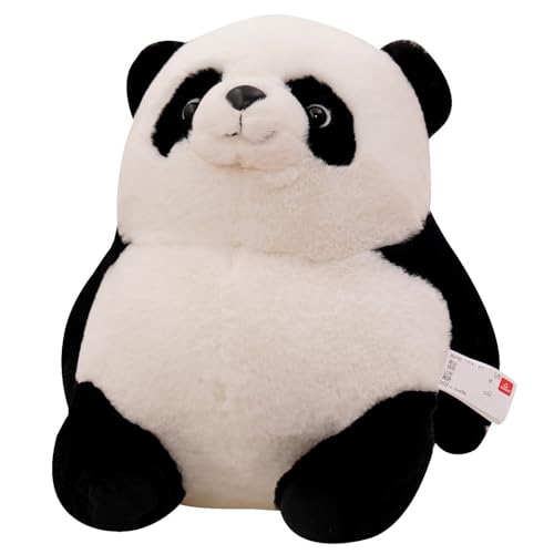 KUKUShining Panda Plüsch, Kuschelige Stofftiere Puppe Weicher Teddy Pandas Umarmungskissen Plüsch Spielzeug Geschenke Für Kinder Babys(40cm/15.7in) von KUKUShining