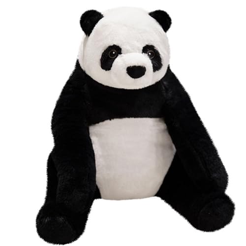 KUKUShining Panda Plüschtier, Kuscheliges Sitzendes Stofftierkissen Kuschelkissen Süße Weiche Mollige Kissenpuppe for Geschenke for Kinder(47cm/18.50) von KUKUShining