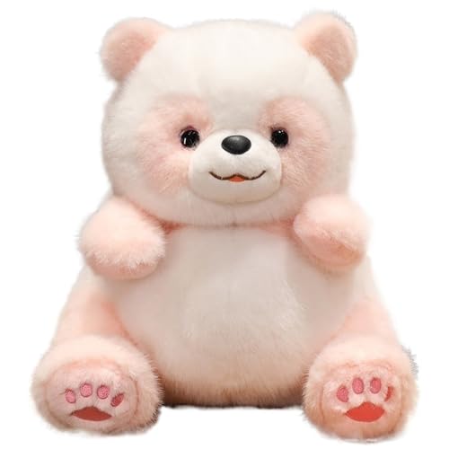 KUKUShining Panda Plüschtier, Süßes Weiches Kuscheltier Plüschkissen Puppe Kawaii Als Geschenk for Kinder Jungen Und Mädchen(Pink,40cm/15.7in) von KUKUShining