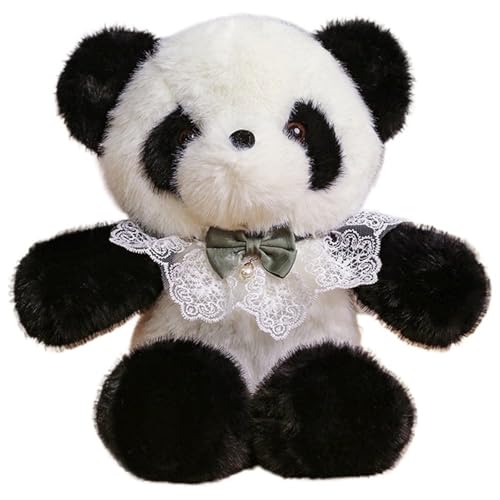 KUKUShining Panda Plüschtier, Weiche Kuschelige Stofftier Puppe Mit Schal Pandas Kuschelkissen Plüsch Spielzeug Geschenke Für Kinder Mädchen KUKUShining Panda Plüschtier, Weiche Kuschelige Stofftier Puppe Mit Schal Pandas Kuschelkissen Plüsch Spielzeug Geschenke Für Kinder Mädchen von KUKUShining