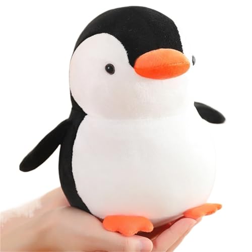 KUKUShining Pinguin Plüsch, Weiches Süßes Kuscheltier Puppe Umarmungskissen Cartoon Plüschtier Spielzeug Geschenke Für Kinder Mädchen Jungen(Black,30cm/11.8in) von KUKUShining