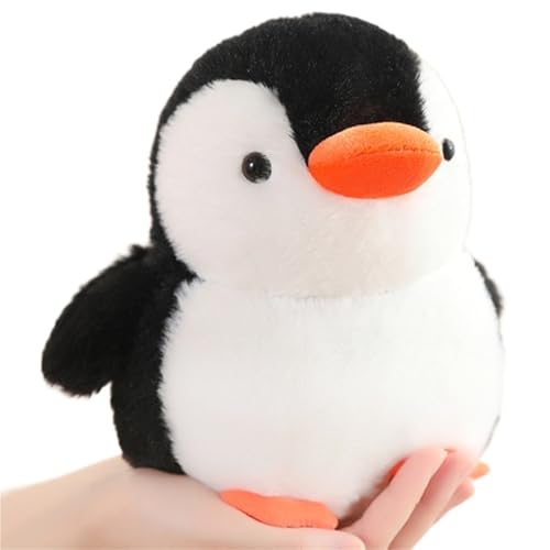 KUKUShining Pinguin Plüschtier, Weiches Süßes Kuscheltier Kuschelkissen Puppen Cartoon Plüschtier Spielzeug Geschenke Für Kinder Geburtstag(Black,30cm/11.8in) von KUKUShining