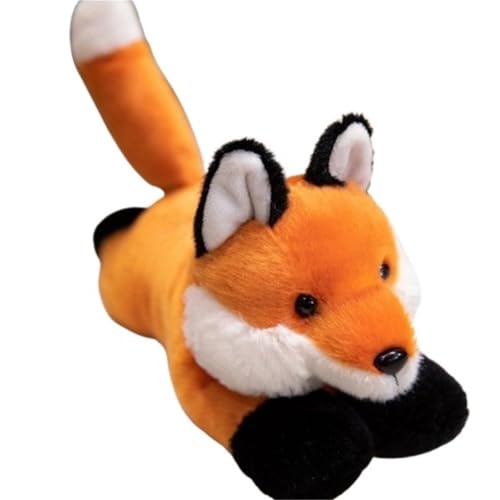 KUKUShining Plüschtier for Kleine Tiere, Süße Giraffe Weicher Panda Kuscheltiere Fuchspuppen Waschbär Kissen Plüschtier for Babys Und Kinder(Fox) von KUKUShining