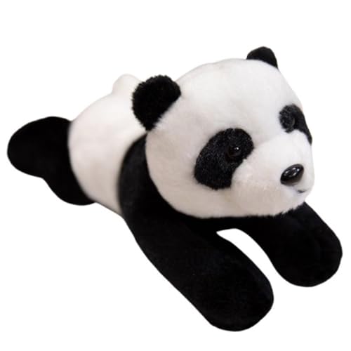 KUKUShining Plüschtier for Kleine Tiere, Süße Giraffe Weicher Panda Kuscheltiere Fuchspuppen Waschbär Kissen Plüschtier for Babys Und Kinder(Panda) von KUKUShining