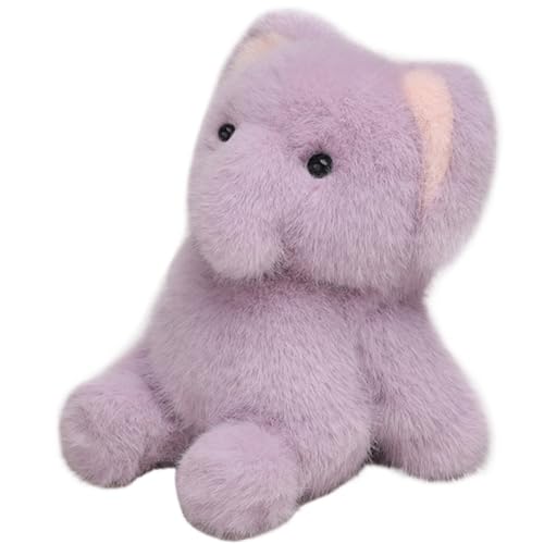 KUKUShining Plüschtier for Kleine Tiere, Süßer Panda Weich Ausgestopfter Fuchs Puppen Kissen Elefant Kaninchen Shiba Inu Plüschtier for Babys Und Kinder for Geburtstag(Elephant) von KUKUShining