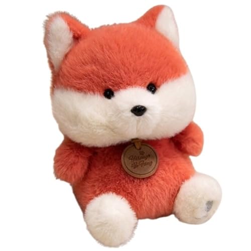 KUKUShining Plüschtier for Kleine Tiere, Süßes Capybara Weich Ausgestopftes Fuchs-Puppenkissen Schreibtisch Plüschtier for Babys Und Kinder Geburtstag(Fox) von KUKUShining