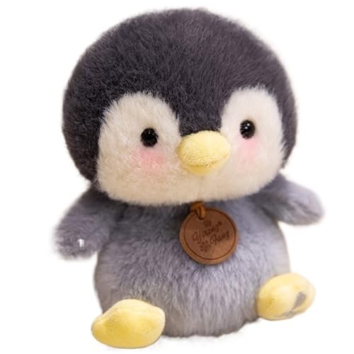 KUKUShining Plüschtier for Kleine Tiere, Süßes Capybara Weich Ausgestopftes Fuchs-Puppenkissen Schreibtisch Plüschtier for Babys Und Kinder Geburtstag(Penguin) von KUKUShining