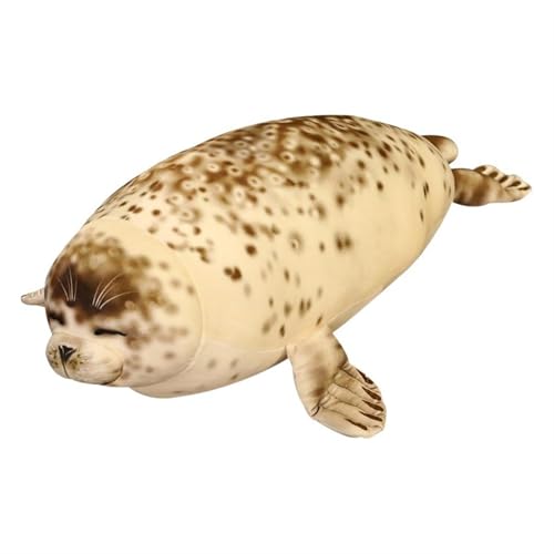 KUKUShining Realistisches Seehund Plüsch, Gemütliches und Kuscheliges Stofftier Puppe Altersgruppen und Geburtstagsgeschenke(35cm/13.8in) von KUKUShining