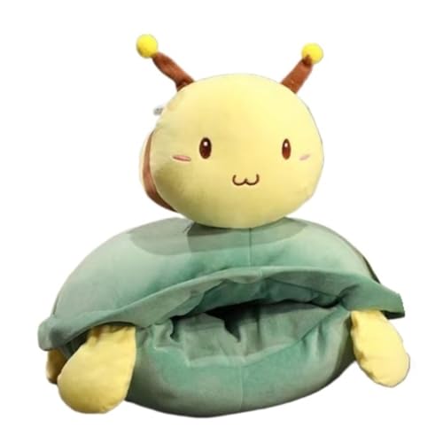 KUKUShining Schildkröten Plüschtier, Süße Weiche Kreativität Mit Bienenkopf-Stofftierpuppen Lustiges Plüschtier for Kindergeburtstagsgeschenke(65cm/25.6in) von KUKUShining