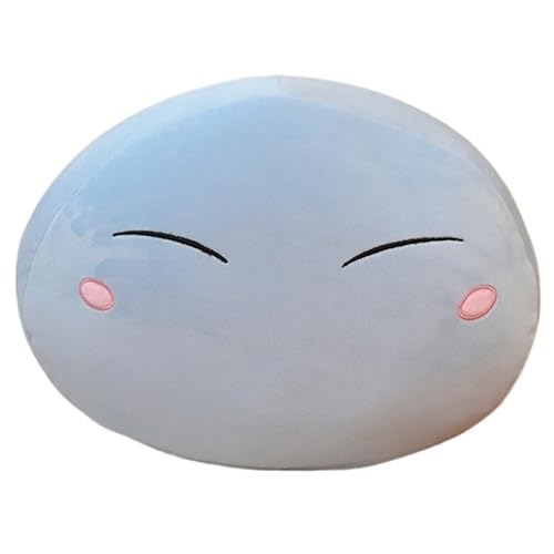 KUKUShining Schleim Plüschtier, Niedlicher Ausdruck Ausgestopfte Puppe Ornament Kissen Rundes Umarmungskissen Plüschtier for Das Home Office(Cute,55cm/21.65in) von KUKUShining