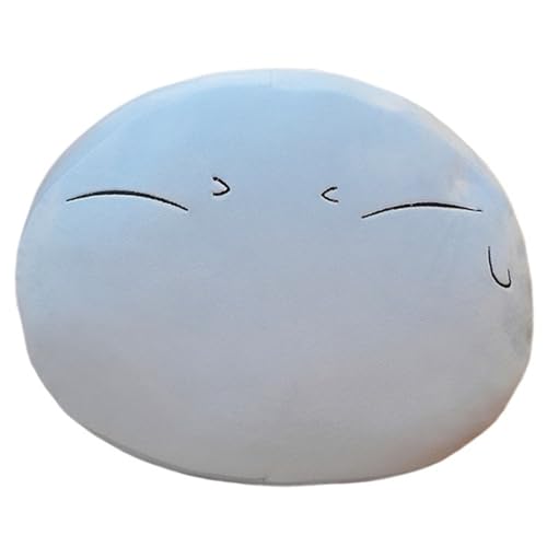 KUKUShining Schleim Plüschtier, Niedlicher Ausdruck Ausgestopfte Puppe Ornament Kissen Rundes Umarmungskissen Plüschtier for Das Home Office(Embarrassed,28cm/11in) von KUKUShining