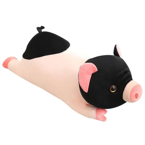 KUKUShining Schweine Plüschtier, Kuschelig Weiche Stofftiere Puppe Umarmungskissen Kawaii Molliges Schweinchen Plüschtier Spielzeug Für Kinder(60cm/23.6in) von KUKUShining