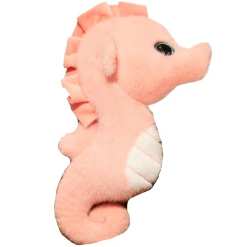 KUKUShining Seelöwe Plüschtier, Süßes Cartoon Kuscheltier Seehundkissen Weicher Delfin Seepferdchen Plüschtier for Kissen Geschenk(Seahorse) von KUKUShining