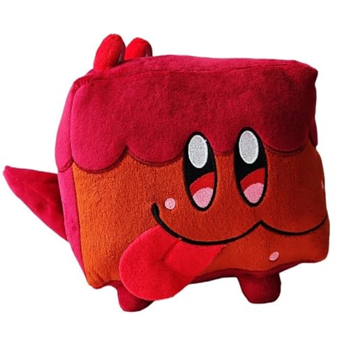 KUKUShining Shadow Milk Cookie Kuscheltier, Hübsches Tier Plüschtier aus Cookie Run Kingdom Cartoon Charaktere Spielzeugpuppe Geschenk for Fans Spieler und Kinder(Cake Hound) von KUKUShining