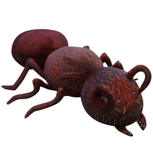 KUKUShining Simuliertes Ameisen Plüschtier, Ausgestopfte Insektentiere Weiches Plüschtier Umarmungskissen Parodie Geschenk Kinder Heimdekoration(70cm/27.6in) von KUKUShining