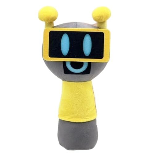KUKUShining Sprunki Plüschtier, Cartoon Charmante Weiche Kuscheltiere Süße Plüschpuppen for Kinder Fans Gamer Geschenke(Robot) von KUKUShining