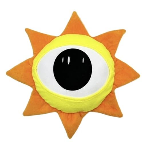 KUKUShining Sprunki Plüschtier, Cartoon Charmante Weiche Kuscheltiere Süße Plüschpuppen for Kinder Fans Gamer Geschenke(Sun) von KUKUShining