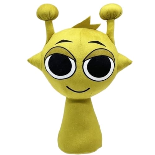 KUKUShining Sprunki Plüschtier, Cartoon Charmante Weiche Kuscheltiere Süße Plüschpuppen for Kinder Fans Gamer Geschenke(Yellow B) von KUKUShining