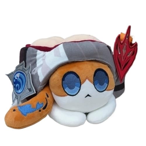 KUKUShining Star Rail Plüschtier, Süßes Ausgestopftes Dan Heng Kafka Clara Puppe Anime Kollektion for Geschenke Dekorationen Fans(Tartaglia) von KUKUShining