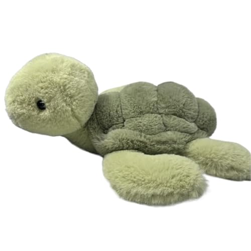KUKUShining Süßes Kleines Schildkröten Plüschtier, Weiche Kawaii Kuscheltiere Meeresschildkröten Puppen Plüschtier for Kinder Geburtstag Weihnachten(35cm/13.8in) von KUKUShining