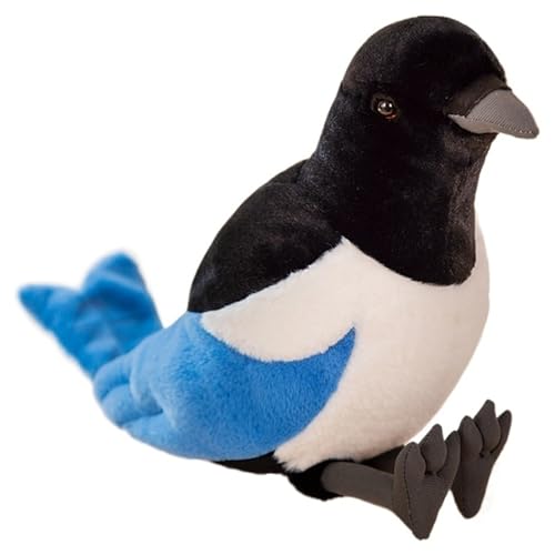 KUKUShining Taube Plüsch, Simulation Stofftiere Puppe Weiche Süße Vogel Ornamente Plüsch Spielzeug Geschenke for Kinder Jungen Mädchen(Blue) von KUKUShining
