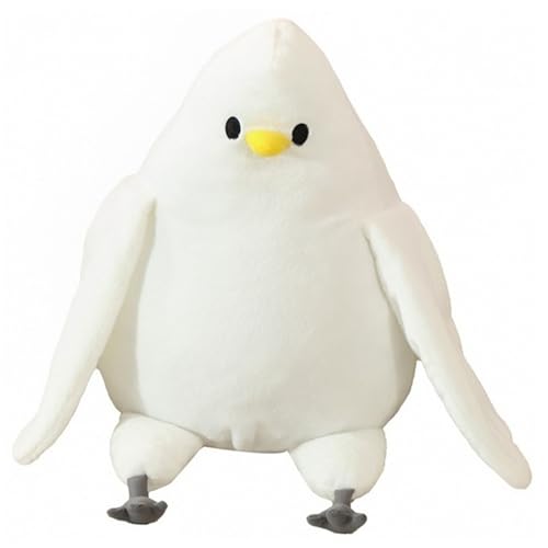 KUKUShining Taube Plüsch, Weiche Kuschelige Stofftierpuppe Realistisches Cartoon Plüschtier Spielzeug Für Kinder Jungen Mädchen(39cm/15.3inch) von KUKUShining