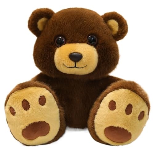 KUKUShining Teddybär Plüsch, Kuscheliges Stofftier Kuschelkissen Braunbären Plüschtier Spielzeug Geschenke Für Kinder Freunde Freundinnen KUKUShining Teddybär Plüsch, Kuscheliges Stofftier Kuschelkissen Braunbären Plüschtier Spielzeug Geschenke Für Kinder Freunde Freundinnen von KUKUShining