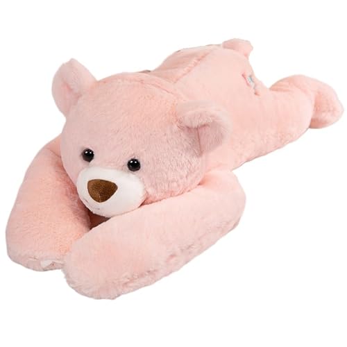 KUKUShining Teddybär Plüsch, Weiches Kuscheliges Stofftier Kissen Rosa Bären Puppe Plüsch Spielzeug Für Kinder Freundin Geburtstagsdekoration KUKUShining Teddybär Plüsch, Weiches Kuscheliges Stofftier Kissen Rosa Bären Puppe Plüsch Spielzeug Für Kinder Freundin Geburtstagsdekoration von KUKUShining