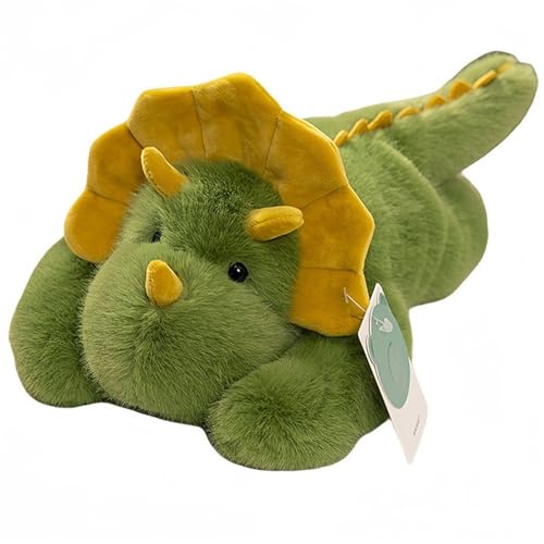 KUKUShining Teddybär Plüsch, Weiches Kuscheliges Stofftier Waschbär Panda Puppen Koala Umarmungskissen Plüschtier Geschenk for Kinder(Dinosaur,30cm/11.8in) von KUKUShining