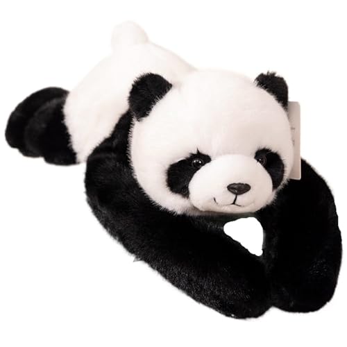 KUKUShining Teddybär Plüsch, Weiches Kuscheliges Stofftier Waschbär Panda Puppen Koala Umarmungskissen Plüschtier Geschenk for Kinder(Panda,30cm/11.8in) von KUKUShining