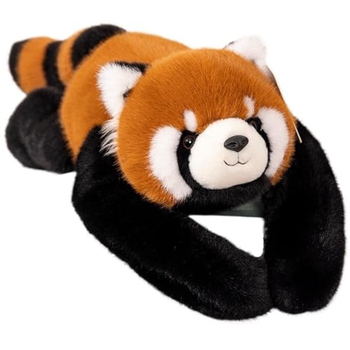 KUKUShining Teddybär Plüsch, Weiches Kuscheliges Stofftier Waschbär Panda Puppen Koala Umarmungskissen Plüschtier Geschenk for Kinder(Raccoon,45cm/17.7in) von KUKUShining