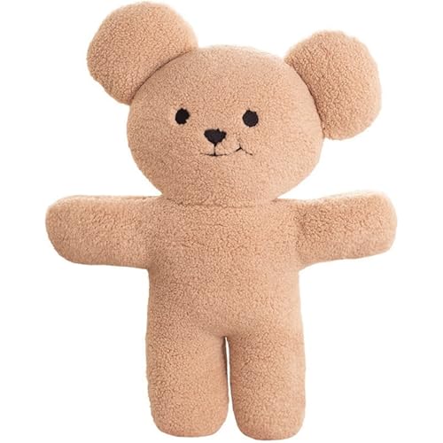 KUKUShining Teddybär Plüschtier, Kuschelige Plüschtierpuppen Süßes Kissen for Kinder Neugeborene Babys Geschenk for Die Freundin Hug Company von KUKUShining