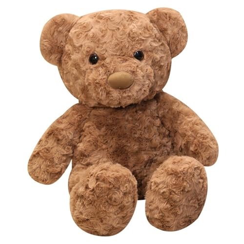 KUKUShining Teddybär Plüschtier, Süße Stofftierpuppen Weiches Kissen Bären Plüschtier for Kinder Freundin Geschenke for Geburtstag(Dark Brown,45cm/17.7in) von KUKUShining