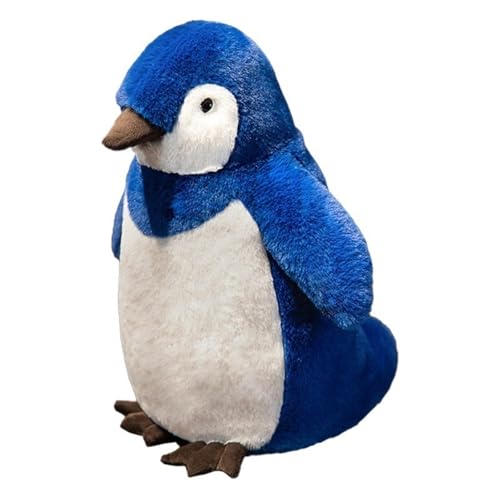 KUKUShining Verspieltes Pinguin Plüschtier, Kuscheln Spielen Lebensechtes Kuscheliges Stofftier Weiches Kawaii Geschenk Fürs Weihnachten Geburtstag(Blue,50cm/19.6in) von KUKUShining