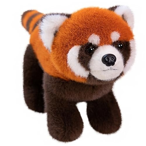 KUKUShining Waschbär Plüschtier, Kuscheliges Stofftier Kinder Kuscheltier Kissen Realistisches Süßes Babyspielzeug for Mädchen Jungen Geburtstagsgeschenk(Brown,45cm/17.7in) von KUKUShining