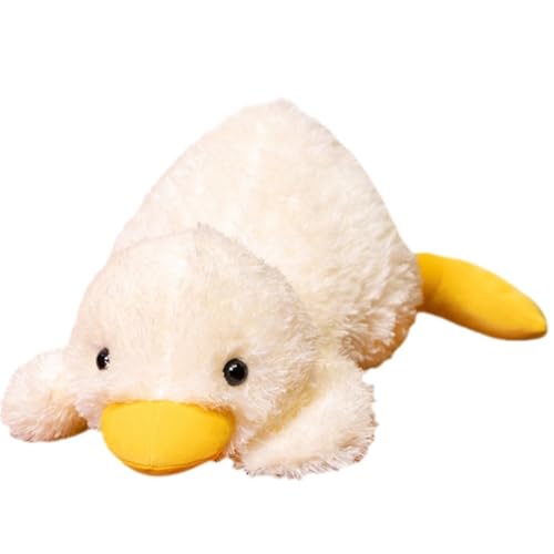 KUKUShining Weiches Enten Plüschtier, Kuschelige Stofftierpuppe Bequemes Kissen Plüschtier for Kinder Jungen Und Mädchenzimmerdekoration(45cm/17.7in) von KUKUShining