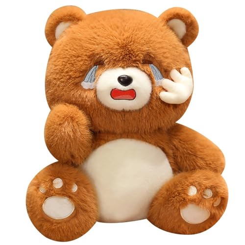 KUKUShining Weiches Pandabä Plüschtier, Süßes Kuscheltier Teddy Plüschpuppe Kissen Geschenk for Kinder Jungen Mädchen Geburtstag Heimdekoration(45cm/17.71in) von KUKUShining