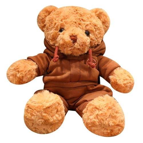 KUKUShining Weiches Teddybär Plüschtier, Süßes Gemütliches Stofftier Puppe Plüschtier Kissen Bären Geschenk for Freundin Ehefrau Partner(Gold,50cm/19.7in) von KUKUShining