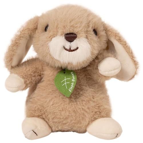 Kaninchen Plüsch, Weiche Kuschelige Stofftierpuppen Realistisches Häschen Plüschtier Spielzeug Geschenke Für Kinder Freundinnen von KUKUShining