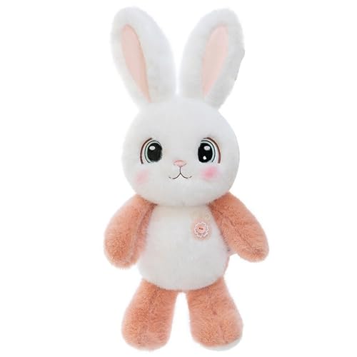 Kaninchen Plüsch, Weiche Kuscheltiere Weißes Gefüllte Hase Plüschtier Puppe Kawaii Umarmungskissen Für Oster Geburtstagsgeschenke(70cm/27.6in) von KUKUShining