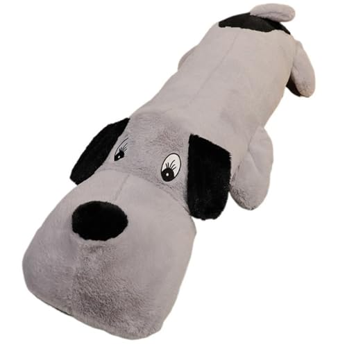Niedliches Plüschwelpen Spielzeug, Weiches Und Süßes Stofftier Lustiger Hund Der Flauschige Kissen Plüschpuppen Als Geschenk for Kinder(Gray) von KUKUShining