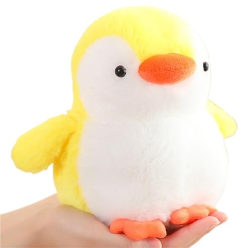 Pinguin Plüschtier, Weiches Süßes Kuscheltier Kuschelkissen Puppen Cartoon Plüschtier Spielzeug Geschenke Für Kinder Geburtstag(Yellow,20cm/7.8in) von KUKUShining