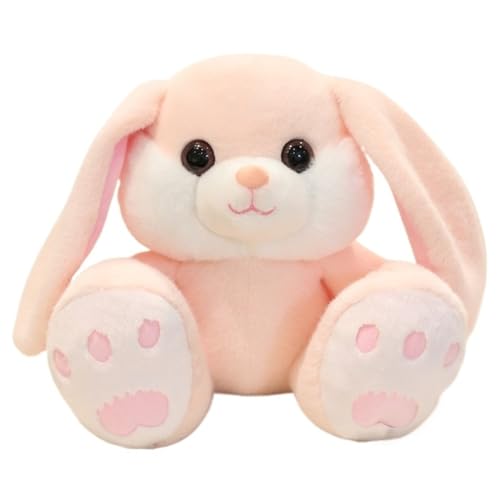 Plüschhase, Rosa Osterkaninchen Stofftier Mit Schlappohren Sitzend Flauschiges Plüsch Spielzeug Für Kinder Babys Jungen Plüschhase, Rosa Osterkaninchen Stofftier Mit Schlappohren Sitzend Flauschiges Plüsch Spielzeug Für Kinder Babys Jungen von KUKUShining